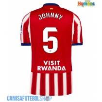 Camisa de time de futebol Atletico Madrid Johnny Cardoso #5 Replicas 1º Equipamento 2026-27 Manga Curta
